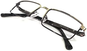 Компютърни очила На lifestyle Crizal lens метални правоъгълни 52 мм златисто-кафяви unisex_alacfrpr4976