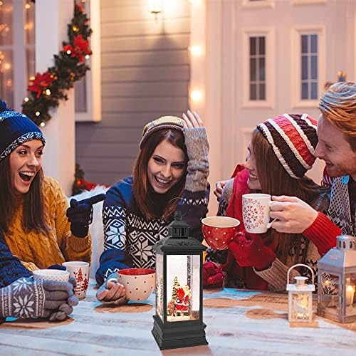 Коледа Снежна Топка-Фенер, Музикален Снежен човек С Подсветка, Снежна Топка С USB-Подплата, Работещ На Батерии,