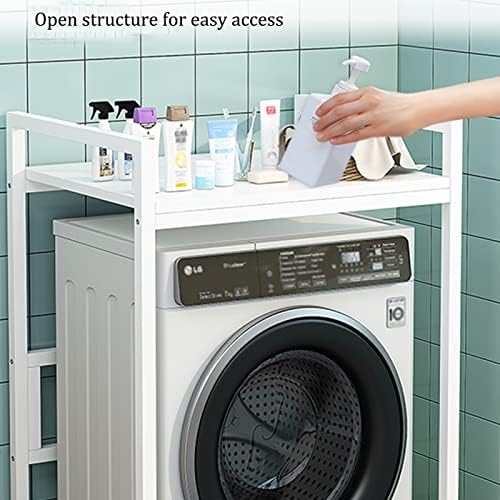 Универсално Хранилище за баня, Рамки за съхранение на перални машини Подово монтиране Без перфорация Подходящ