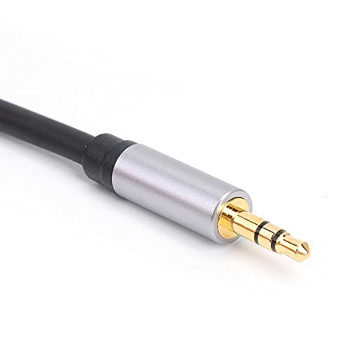 Аудио кабел MXIAOXIA с 3-пинов конектор 3,5 мм 1/8-инчов аудиокабелем за плавно свързване с антикоррозийным