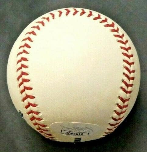 Ралф Кука подписа Официален бейзболен договор WS Champs йорк Янкис с резултат 61-62 бейзболни топки с автографи на