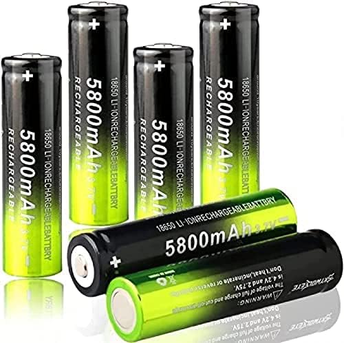 Акумулаторна батерия ACSONS Lithium aa batteries18650 3,7 В 18650, батерии с голям капацитет 5800 ма за врата разговори,
