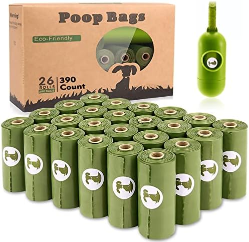 Пакет за кучешки Какашек Биоразлагаемый С аромат на: Херметически Торбички за кучешки отпадъци с 1 Опаковка