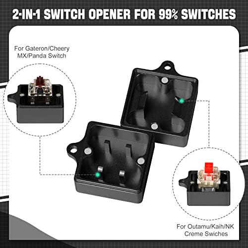 Комплект за отваряне и отнемане на ключове 2 в 1 за превключватели Cherry MX Outemu Kailh Box Gateron Panda