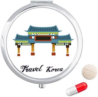Традиционната Арка в Корея Калъф за Хапчета в Джоба Кутия За Съхранение на Лекарства Контейнер-Опаковка