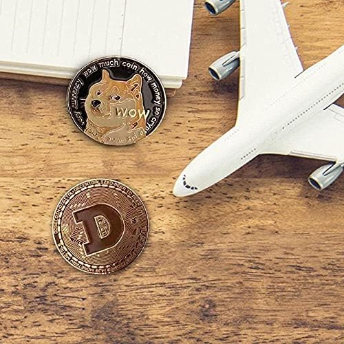 Challenge Coin Творчески Сувенири Dogecoin Позлатени Монети Събиране на Възпоменателни монети Огромни Физически Подаръци