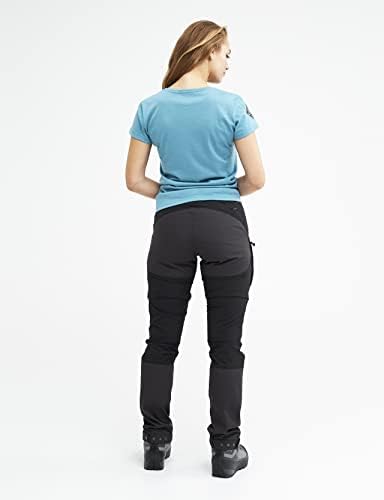 RevolutionRace Дамски панталон GP Pro с цип, трайни, изхвърлени в атмосферата и трансформируемые панталони за всички