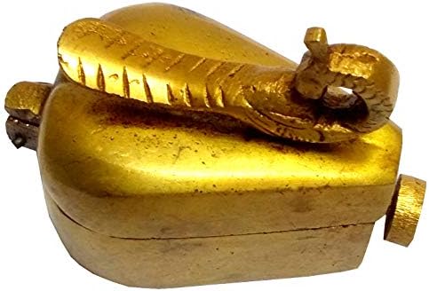 Кутия за врати от Purpurea месинг: Държач за Кумкума с шарките на Павлина (11814)