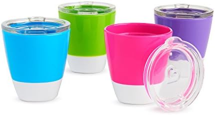 Откритата чаша за деца Munchkin® Splash™ с Учебната капак, 7 Грама, Розова