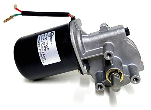 Makermotor (PN01007-38) 3/8 D Вал-12 vdc Заден Електрически Мотор-редуктор 50 об/мин