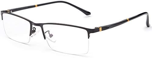 Компютърни Очила за четене със защита от Blu-ray + 4,75 Мъжки Дамски Очила с черна рамка