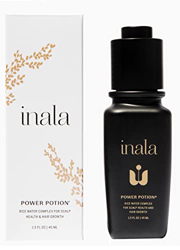 Inala Power green potion | Интегрирана серум с оризова вода, за здравето на кожата на скалпа и растежа на косата
