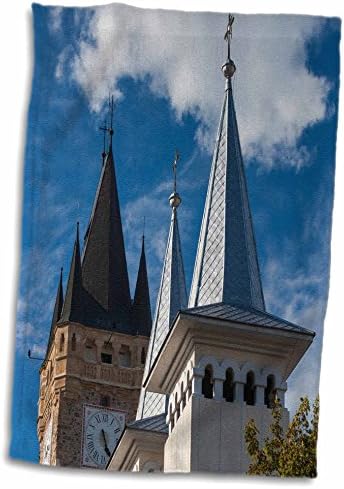 3дРозе Румъния, камбанариите на църквата Св. Стефан и Св. Никола - Кърпи (twl-227898-3)