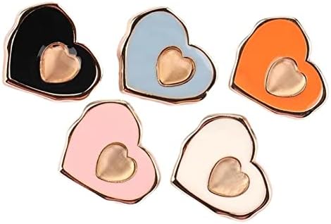 JKUYWX 50 бр. Цветни Копчета във формата на Сърце за дрехи, Дамски Дрехи, Декоративни Копчета, Шевни Материали,