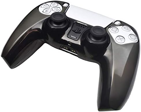 Калъф за безжичен контролер за Playstation PS5, Аксесоар, Защитен Калъф за дистанционно управление, Прозрачен (черен)