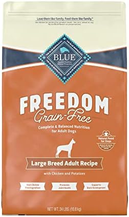 Суха храна за кучета от големи породи Blue Buffalo Freedom беззерновой, с пиле, с тегло £ 24