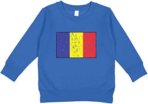 Знаме на Румъния Amdesco Румънска Hoody за деца