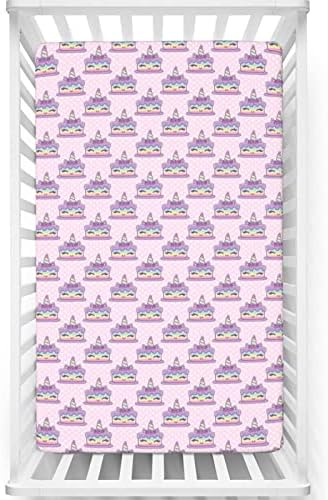 Кухненски Кърпи за яслите в стил Розово Грах, Портативни Мини-Чаршафи за легла, Кърпи за Матрак за деца -Бебешки