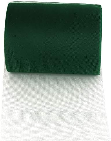 Тъмно-Зелената Ролка тюл с намотка x 6 Инча на 100 Ярда за украса от тюл