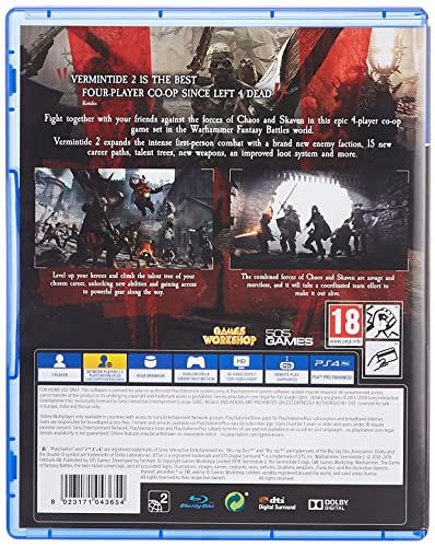 Warhammer Vermintide 2 Deluxe Edition, PS4