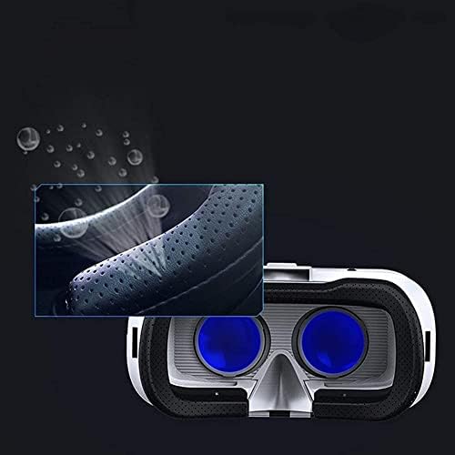 MXJCC VR Слушалки, VR 3D Слушалки виртуална реалност за филми и игри Очила за виртуална реалност Очила, съвместими