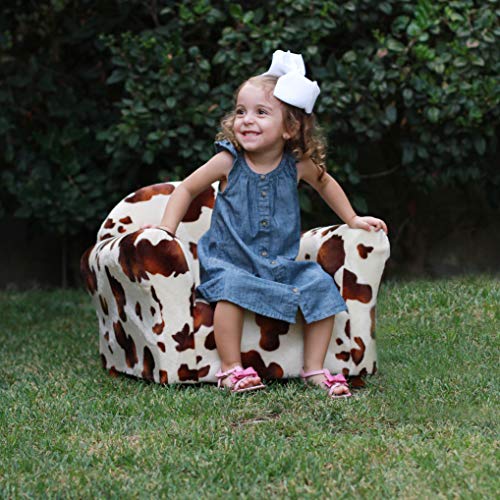 Детски стол от изкуствена кожа Keet Roundy