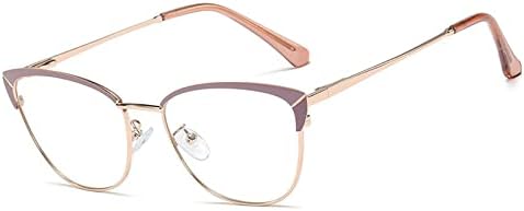 Melrose/Vintage слънчеви Очила За Четене Със Защита От Синя Светлина, Блокер Женски Прозрачни Лещи, Рамки За очила