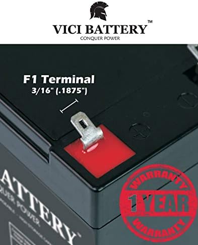 VICI Battery VB7-12 - 12V 7AH Взаимозаменяеми Батерията на UPS за APC Back-UPS 550 BE550G Корпоративна продукт