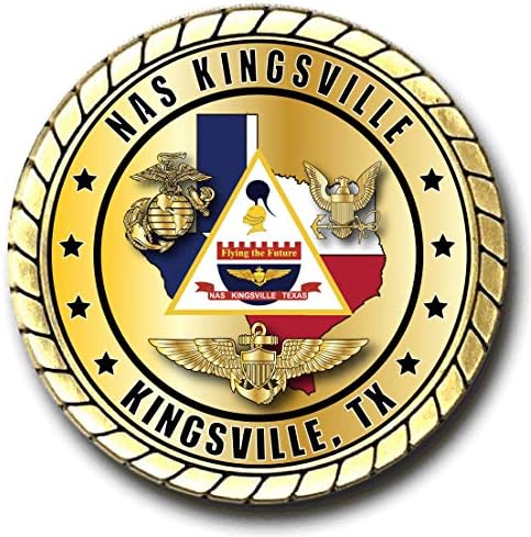 Монета на Повикване на Военно-морската авиобаза Кингсвилл - Официално лицензирани