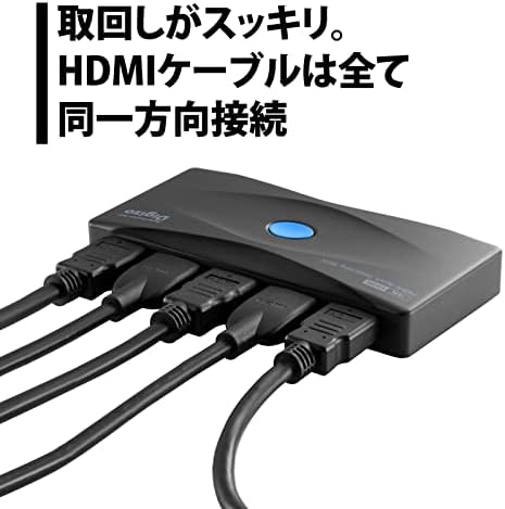 Princeton PHM-SW401S 4K60p 4-Портов HDMI конвертор с поддръжка на HDR