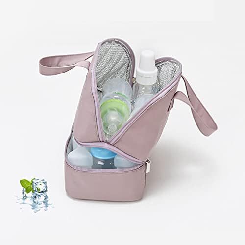 Toyvian Бебешки Бутилки Бебешки Бутилки Охладител кърма Чанта-тоут За бебешки Шишета и Чанта За съхранение
