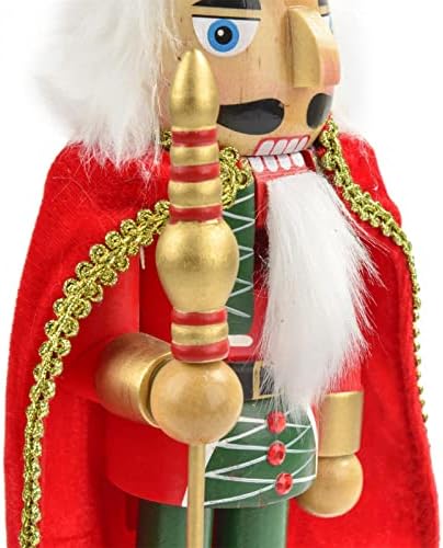 Коледен Дъждобран с Декорация във формата на Щелкунчика | Дървени Фигури на Войници-Щелкунчика Ръчно изработени|Декорация