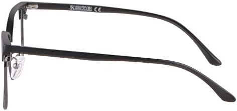 Очила за четене MEDOLONG TR90 с анти-синя светлина в рамка с антибликовыми лещи-LH6632(С20, анти-син, 175)