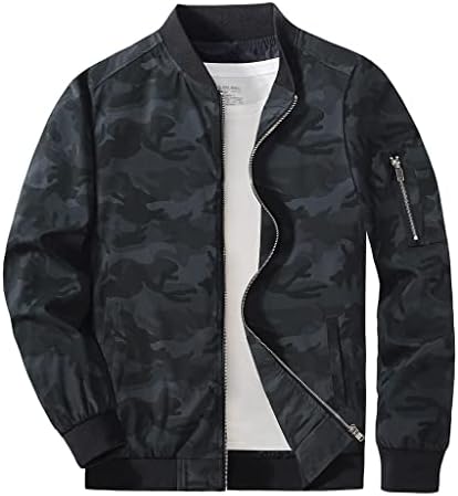 CRYSULLY/ мъжки пролет-есен ежедневни приталенная тънка лека горно облекло, спортно яке-бомбер, палто