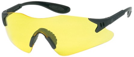 Защитни очила Liberty ProVizGard Dasher, лещи с кехлибарен цвят, Черна дограма (в случай 12 чифта)