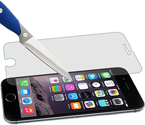 Mr.Shield [5 опаковки] е Предназначена за iPhone 8 / iPhone 7 [Защитен слой от закалено стъкло] с замяна на доживотна