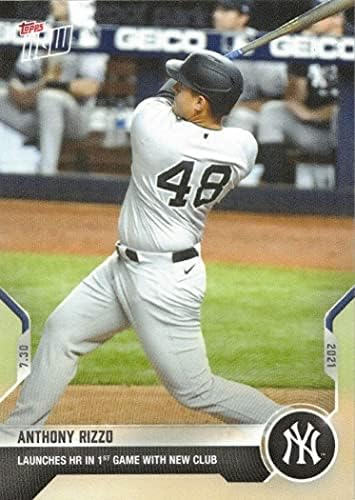 Бейзболна картичка Антъни Ризо №584 от 2021 г. - 1-карта на Ню Йорк Янкис