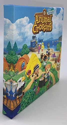 Плодородна Художествени Галерии Animal Crossing Нови Хоризонти 6x6 см Платно Печат на Плакат, с монтиран на стената