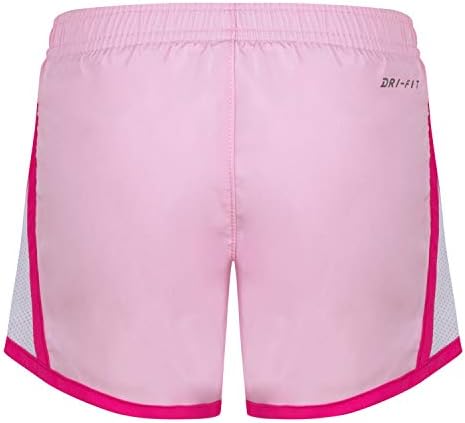 Къси панталони Найк Children ' s Apparel за момичета Little Dri-FIT Tempo, Розова пяна, 4