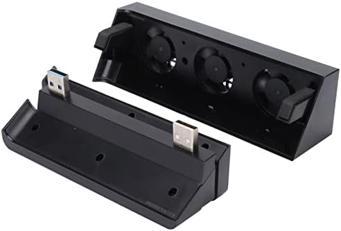 Комбиниран комплект вентилатора за охлаждане Kafuty-1 и USB-хъб за конзолата PS4 Slim, 4-Портов Сплитер адаптер USB 3.0,