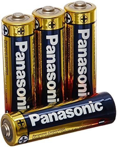 Батерии Panasonic AM-3PA/4B Alkalineplus AA, 4 комплект (черни)