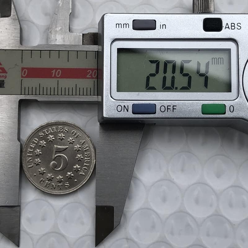 20.5MM1875 Американската Никелова Монета Монети от Никел Старинни Занаяти Чуждестранни Възпоменателни Монети