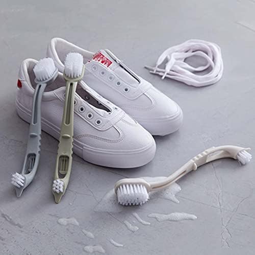 Многофункционална Двустранен четка за обувки с удобна дръжка и Дълбоко Почистване и Ефективна Четка За почистване на Скрубер