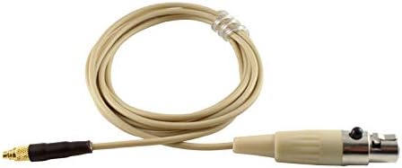 Сменяем кабел HIXMAN DE6C-SL за микрофон Countryman E6, Съвместима с предавател Shure/Carvin/СТС/Trantec Bodypack