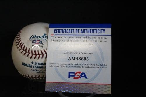 Bad Selig Подписа Бейзболен Автограф Auto PSA/DNA AM48695 - Бейзболни топки с Автографи