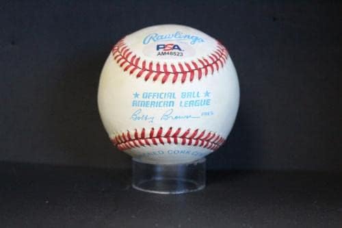 Бейзболни Топки с Автограф на Боб Феллера Auto PSA/DNA AM48523 - Бейзболни топки С Автографи