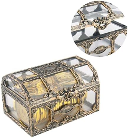 CHUNYU Реколта Кутия За Съхранение на Пиратски Съкровища, Скъпоценни Камъни, Бижута Украшение, Женски Бижута Дисплей,