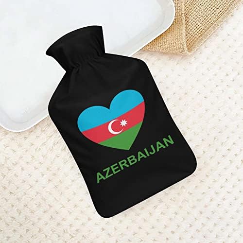 Топло Love Азербайджан 1000 мл с Мека Капак Подвижна Пакет за Топла и Студена Вода за Инжекции, Топло за Ръцете, на