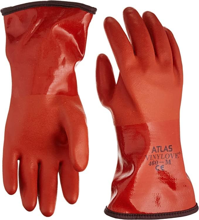 Ръкавици Atlas Ръкавица 460 Atlas Vinylove с морозостойкой изолация - Единица: Един чифт (1) - Размер: Среден