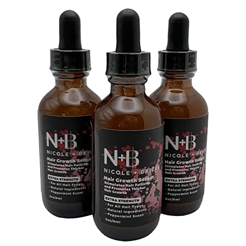 Серум за растеж на коса N+B - Формула на естествена основа с биотин, Анагаином, Байкапилом, масло от мента -